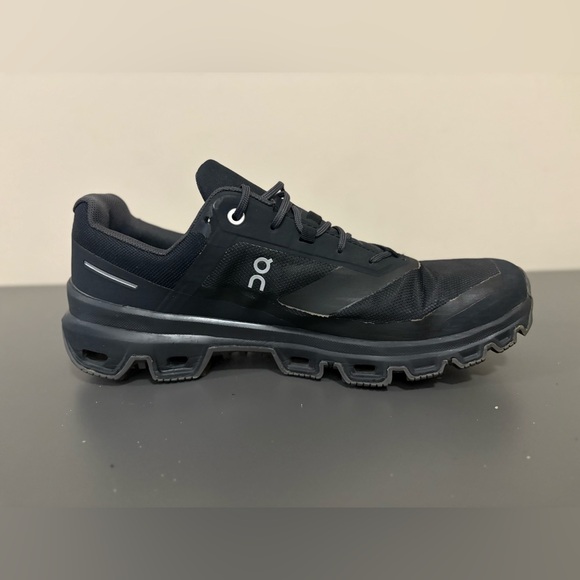 On Cloudventure Waterproof Trail Running Shoes,Women’s,Size 10.5 Black - Picture 8 of 14